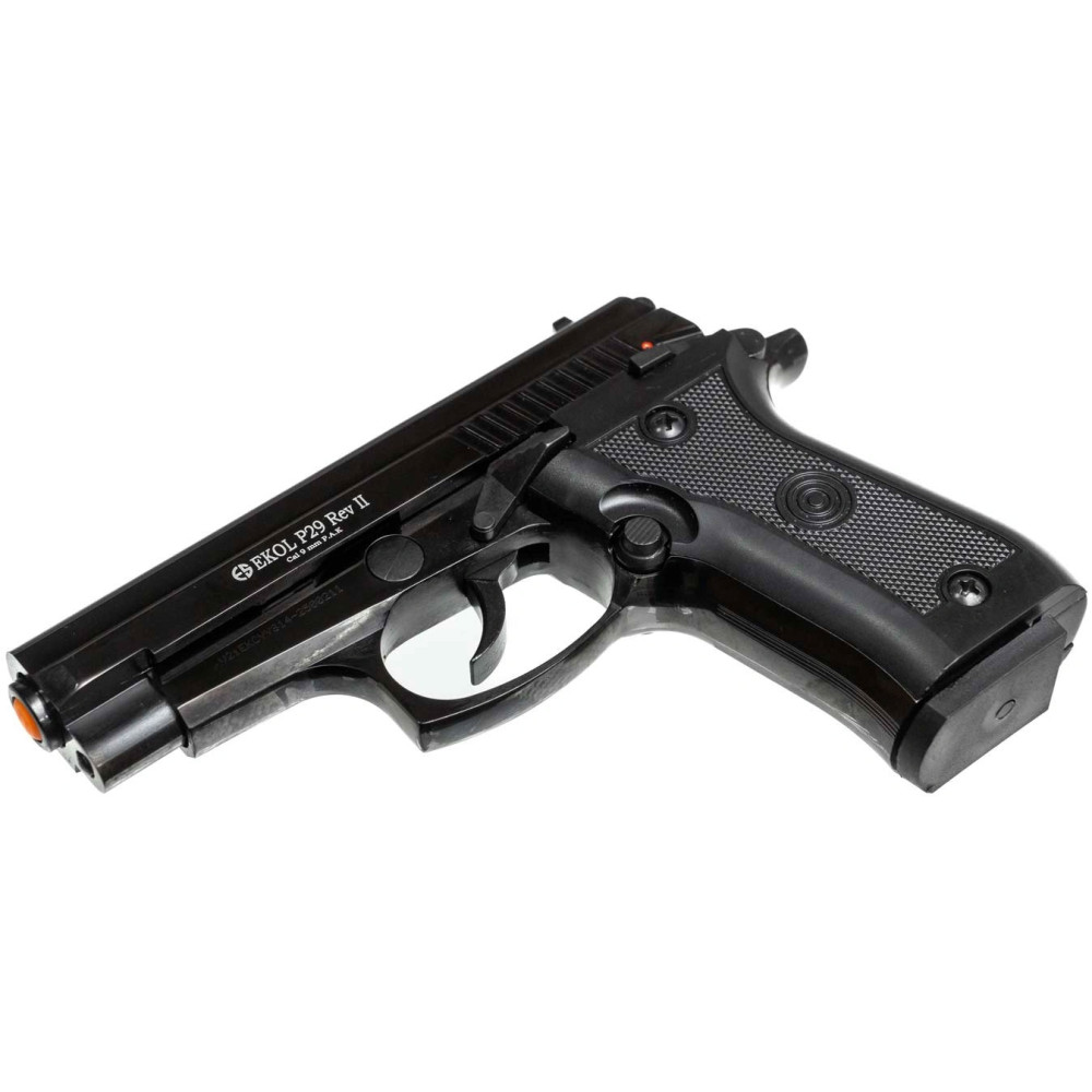 Стартовый пистолет EKOL P-29 Rev-2 Black (Экол П-29 Рев-2 Черный)