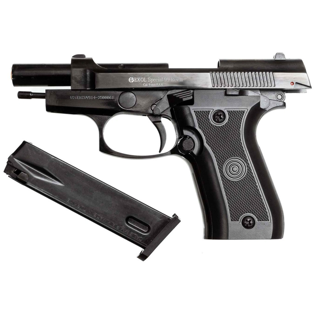 Стартовый пистолет EKOL Special 99 Rev-2 Black (Экол Специал 99 Рев-2 Черный)