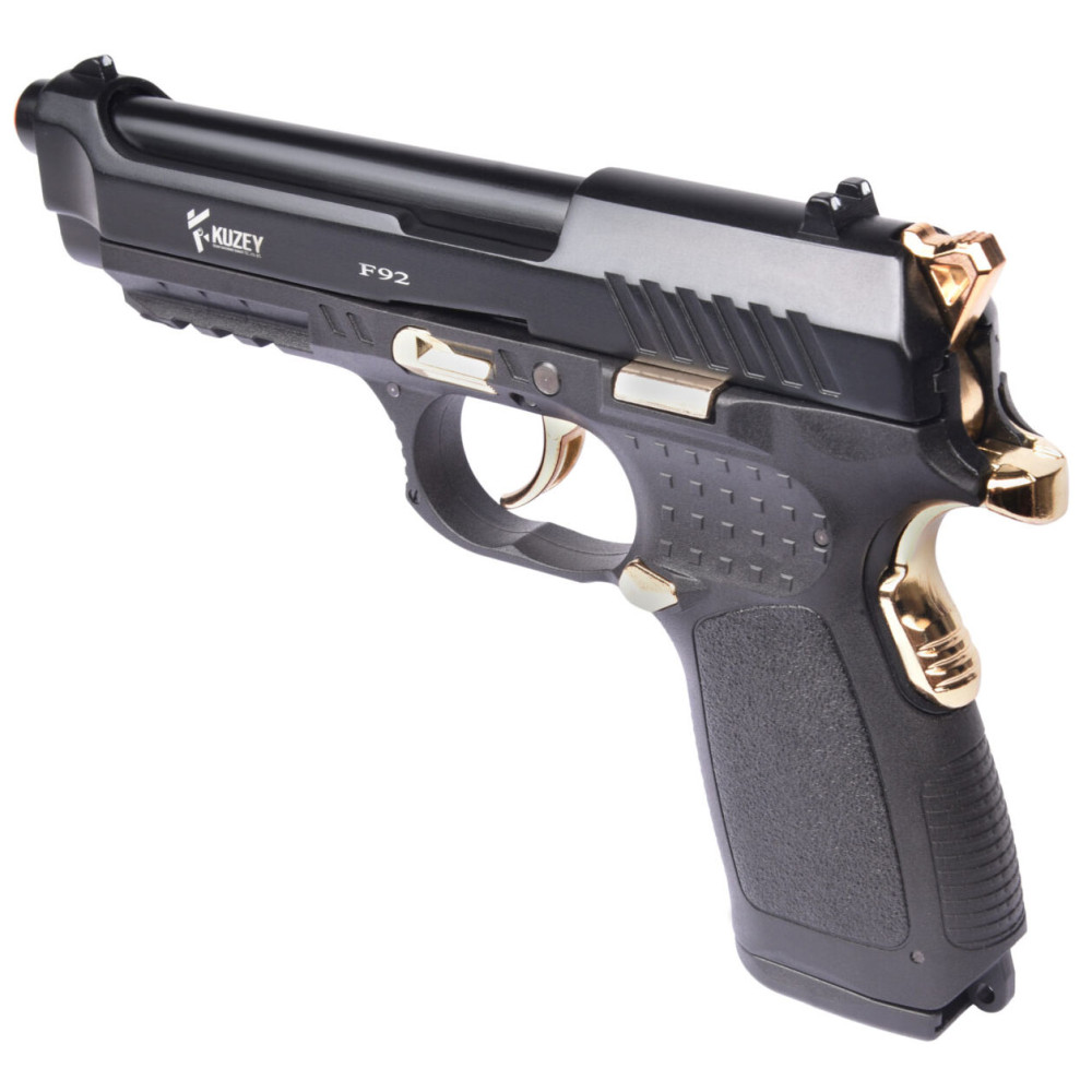 Стартовый пистолет Kuzey F92 Black (Кузей Ф92 Черный)