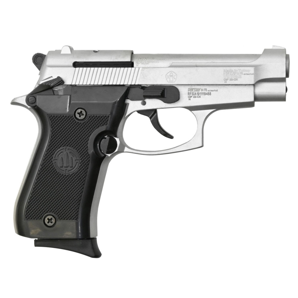 Стартовый пистолет Retay 84FS Chrome (Ретай 84ФС хром)
