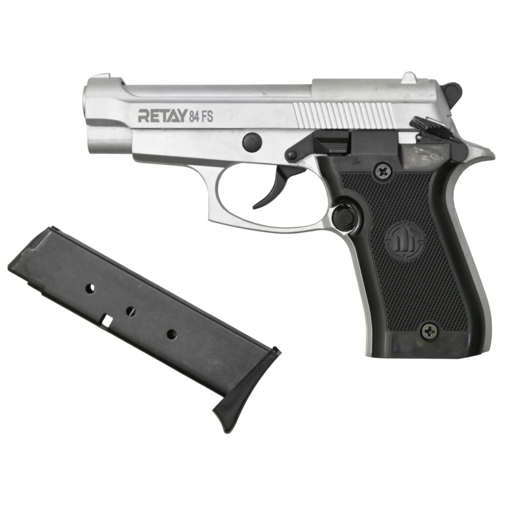 Стартовый пистолет Retay 84FS Chrome (Ретай 84ФС хром)