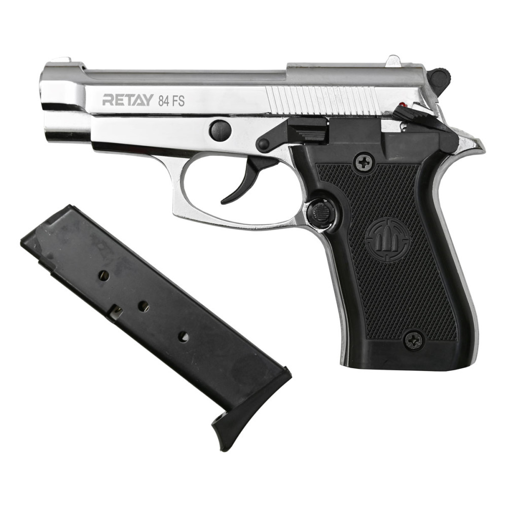 Стартовый пистолет Retay 84FS Nickel (Ретай 84ФС никель)