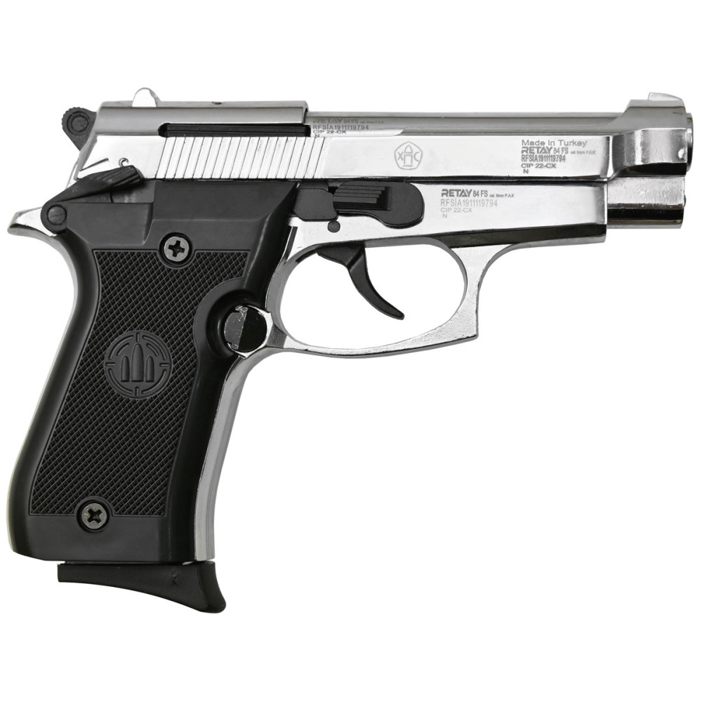 Стартовый пистолет Retay 84FS Nickel (Ретай 84ФС никель)