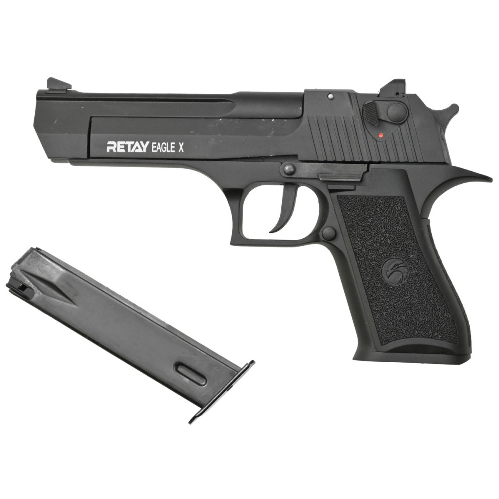 Стартовый пистолет Retay Eagle X Black (Ретай Игл Х черный)
