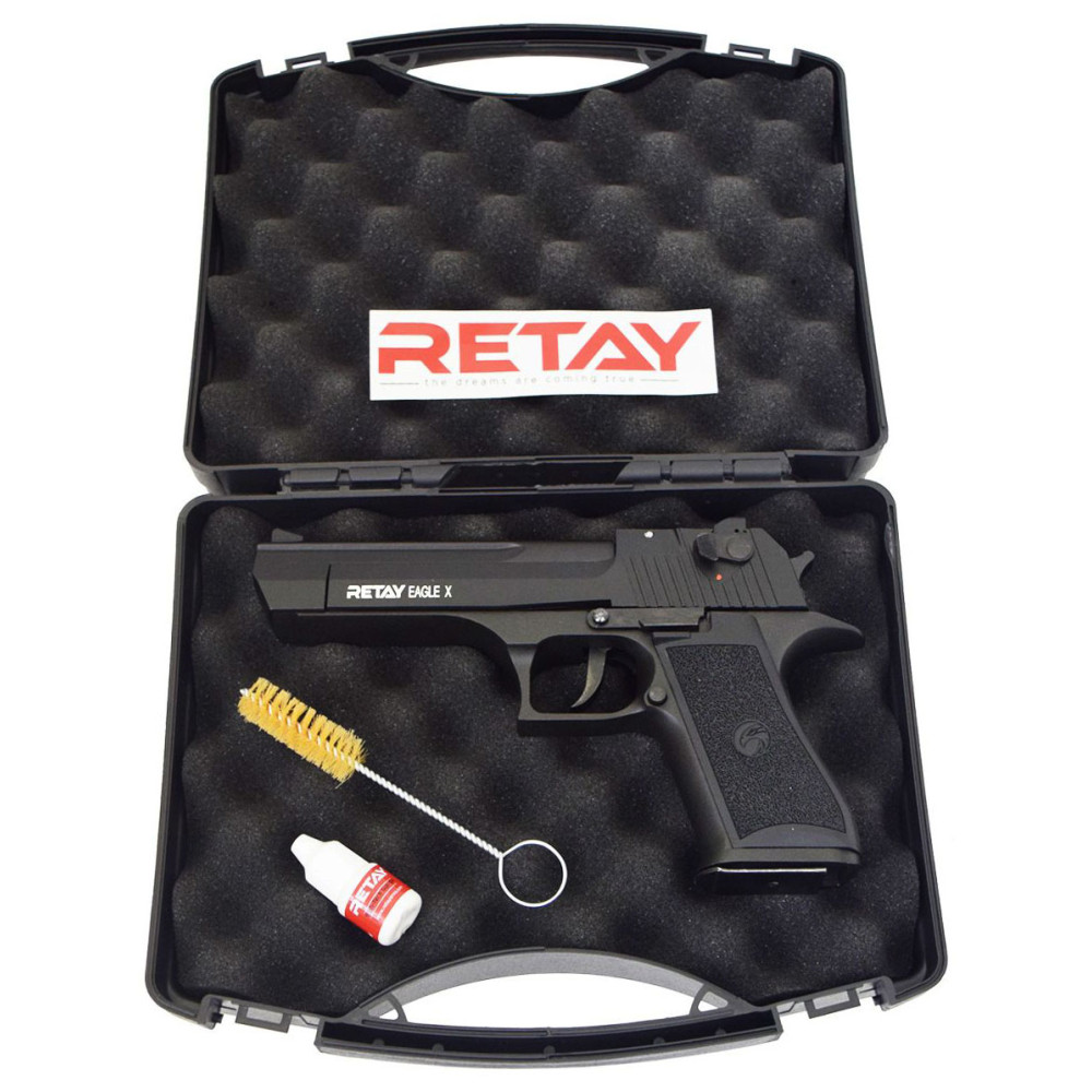 Стартовый пистолет Retay Eagle X Black (Ретай Игл Х черный)