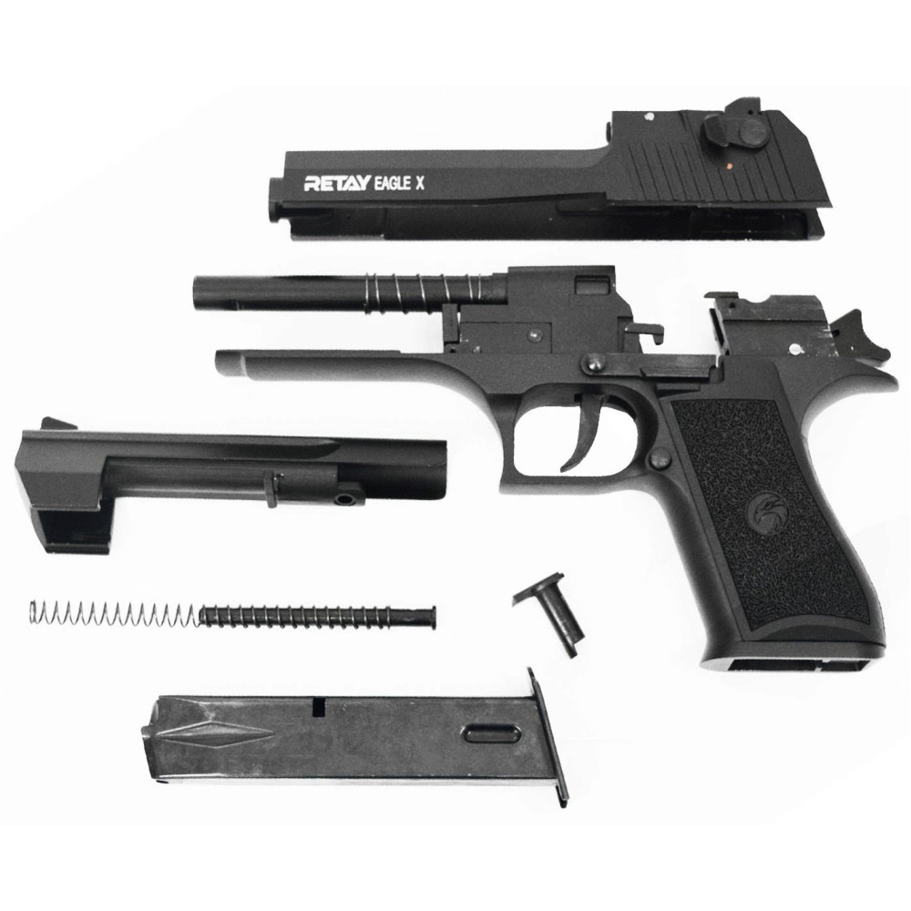 Стартовый пистолет Retay Eagle X Black (Ретай Игл Х черный)