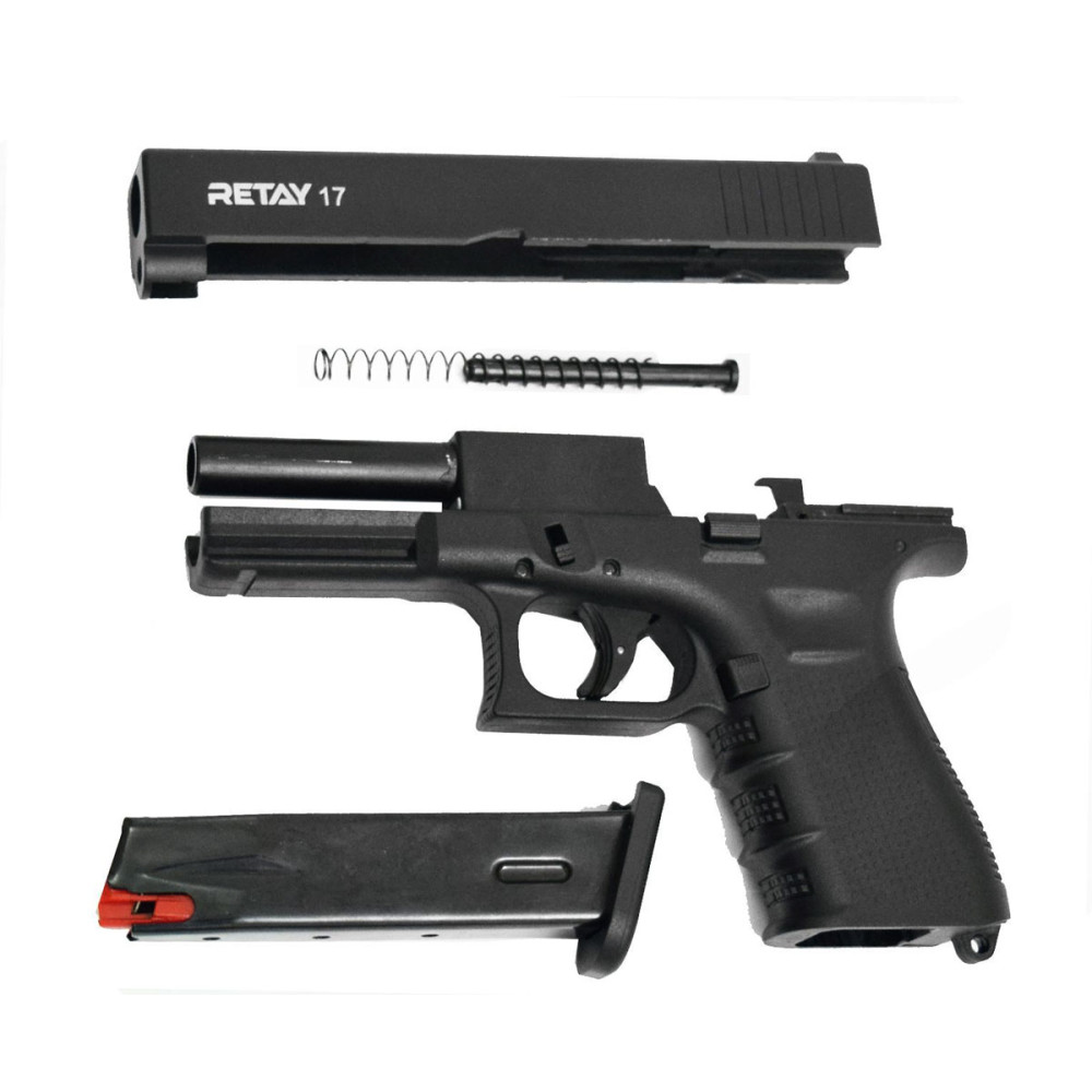 Стартовый пистолет Retay G17 Black (Ретай Г17 черный)