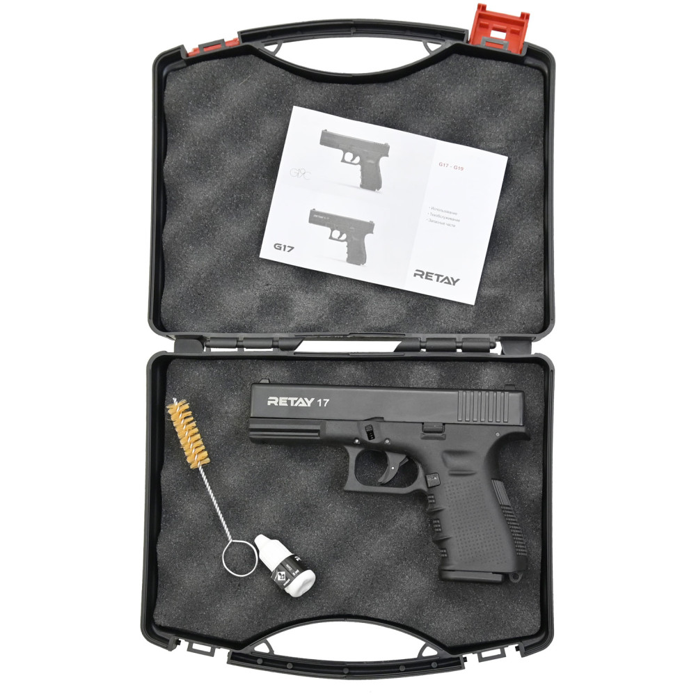 Стартовый пистолет Retay G17 Black (Ретай Г17 черный)