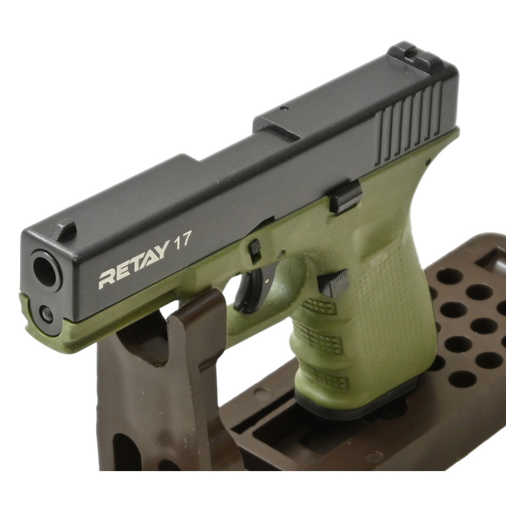 Стартовый пистолет Retay G17 Olive (Ретай Г17 зеленый)