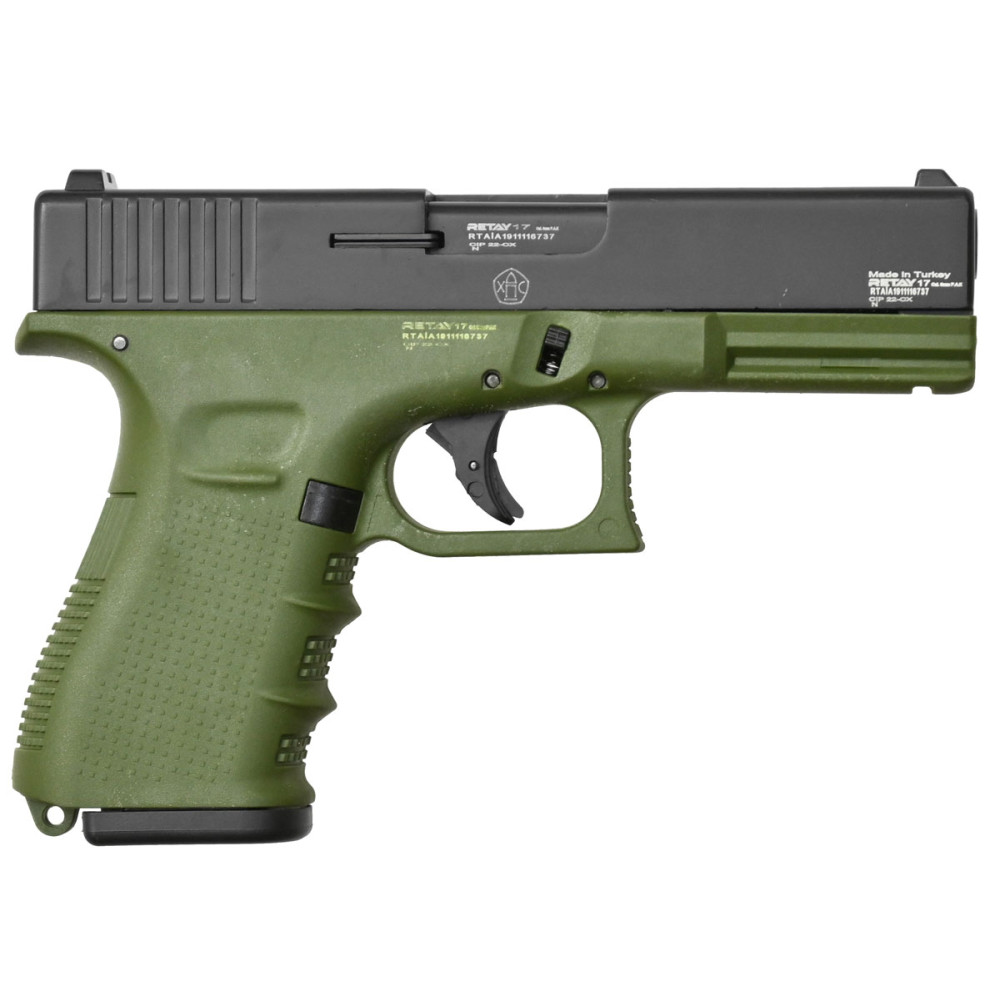 Стартовый пистолет Retay G17 Olive (Ретай Г17 зеленый)