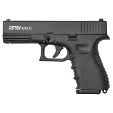 Стартовый пистолет Retay G19C Black