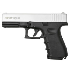 Стартовый пистолет Retay G19C Chrome