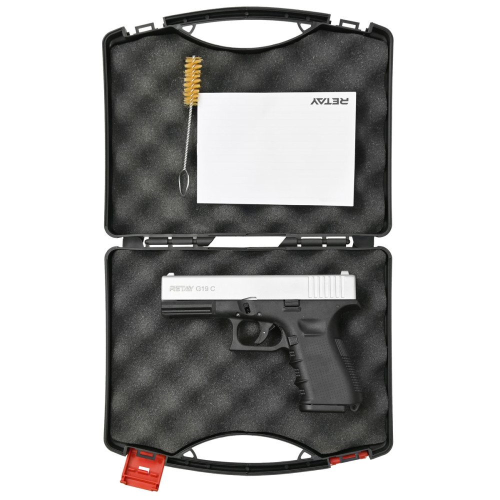 Стартовый пистолет Retay G19C Chrome (Ретай Г19С хром)