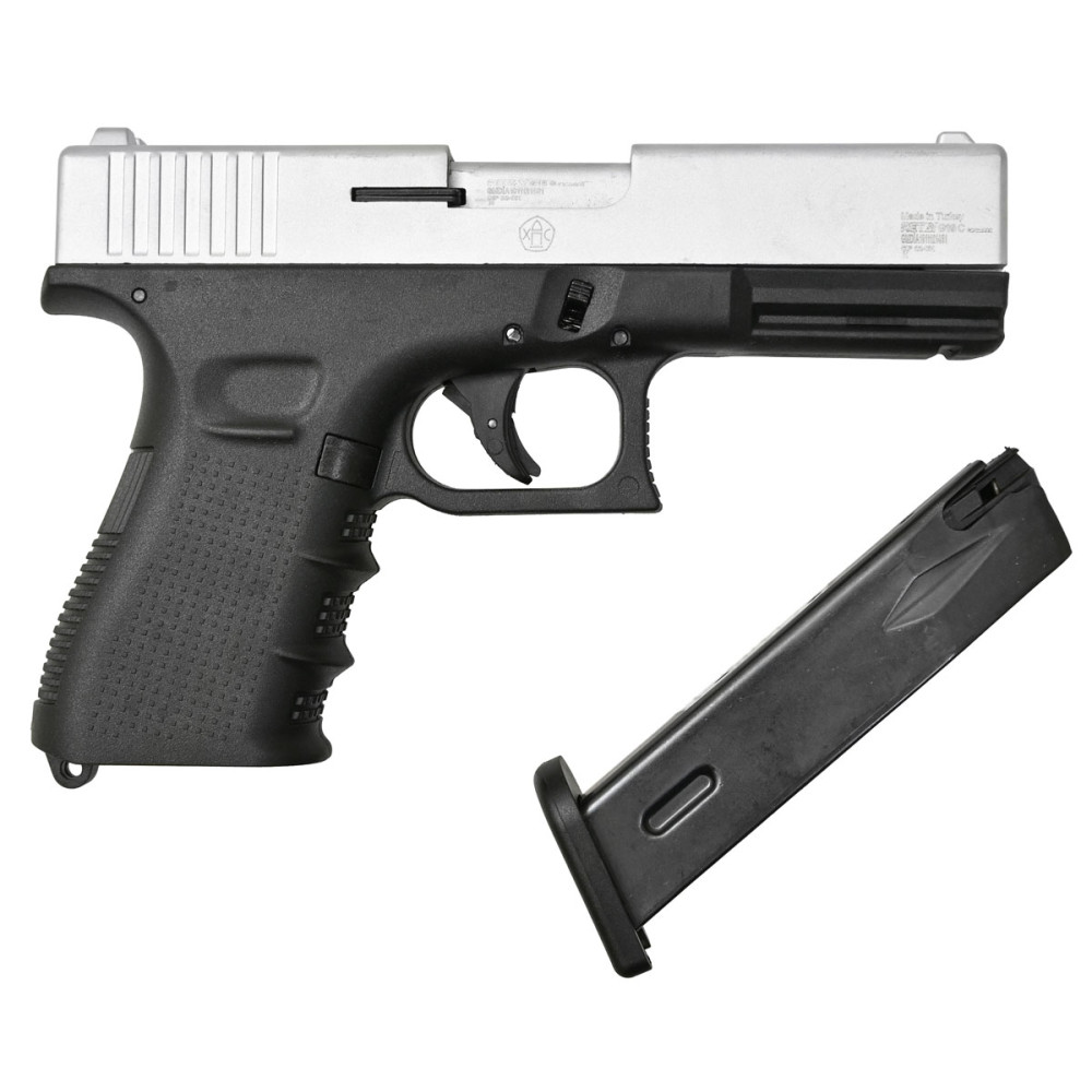 Стартовый пистолет Retay G19C Chrome (Ретай Г19С хром)