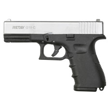 Стартовый пистолет Retay G19C Nickel