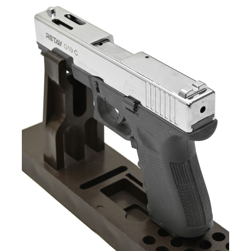 Стартовый пистолет Retay G19C Nickel (Ретай Г19С никель)