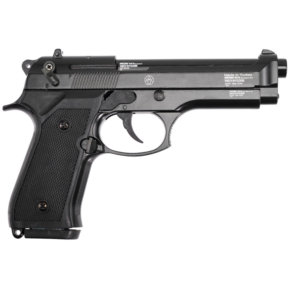 Стартовый пистолет Retay Mod 92 Black (Ретай Мод 92 черный)