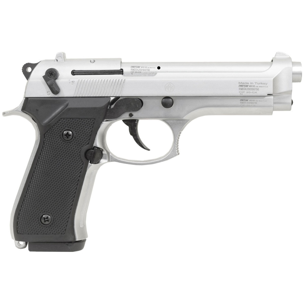 Стартовый пистолет Retay Mod 92 Chrome (Ретай Мод 92 хром)