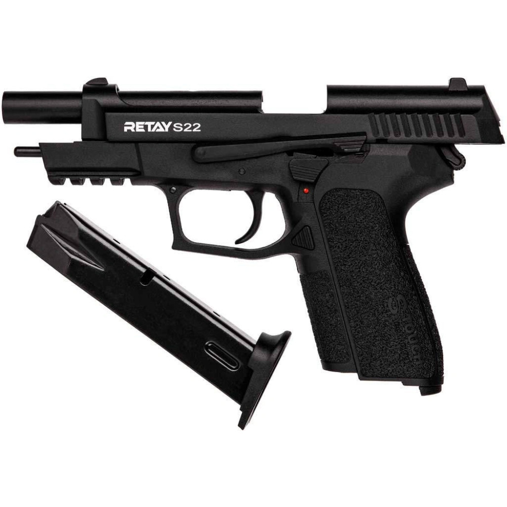Стартовый пистолет Retay S22 Black (Ретай С22 черный)