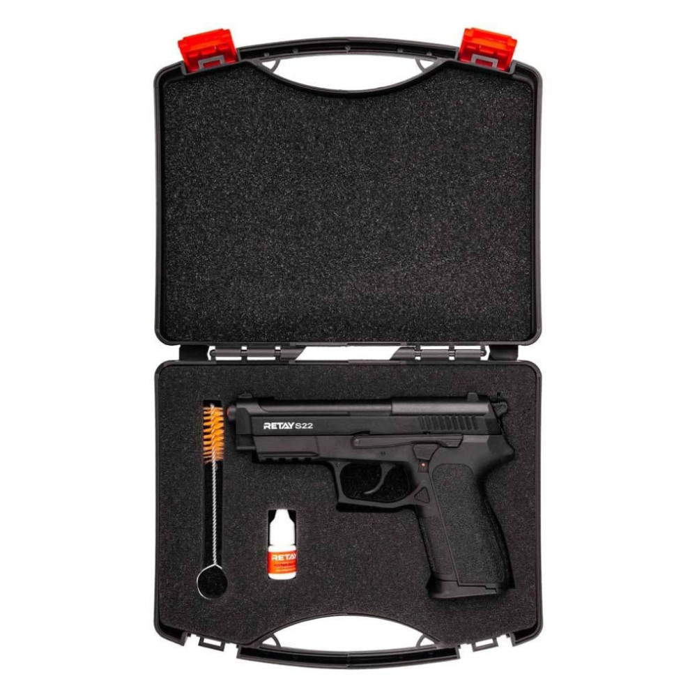 Стартовый пистолет Retay S22 Black (Ретай С22 черный)