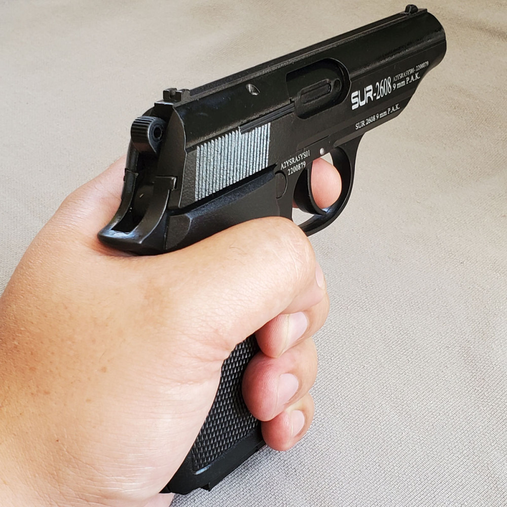 Стартовый пистолет SUR 2608 Black (СУР 2608 Черный)