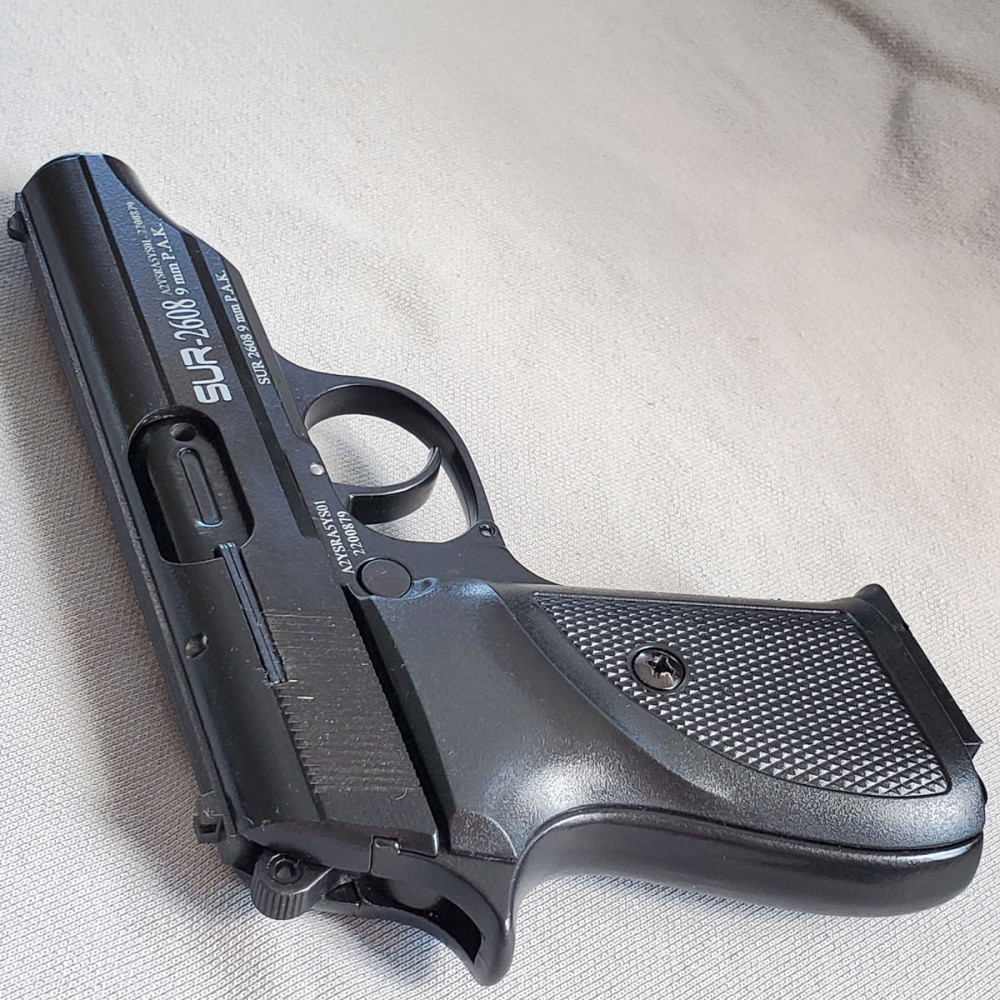Стартовый пистолет SUR 2608 Black (СУР 2608 Черный)