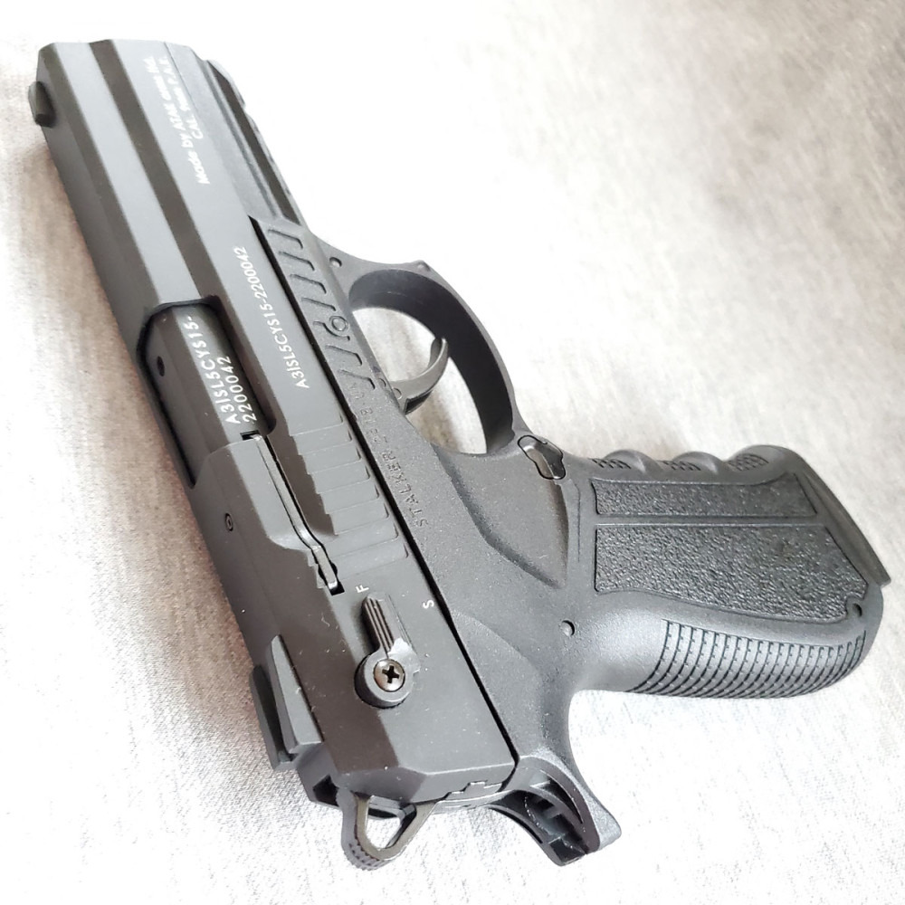 Стартовый пистолет Stalker 2918 Black (Сталкер 2918 черный)