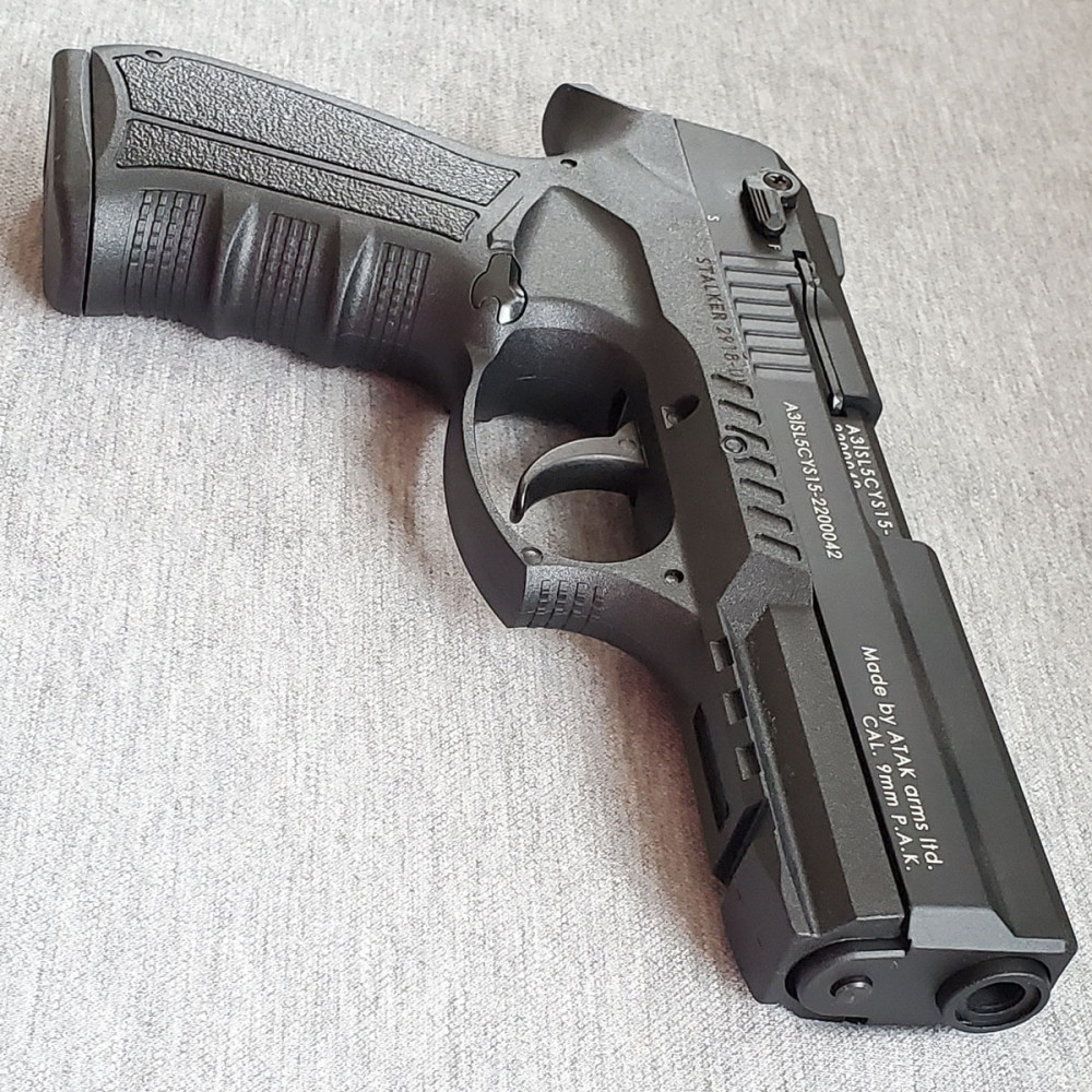 Стартовый пистолет Stalker 2918 Black (Сталкер 2918 черный)