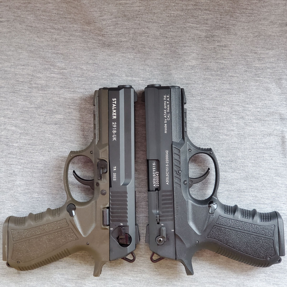 Стартовый пистолет Stalker 2918 Black (Сталкер 2918 черный)