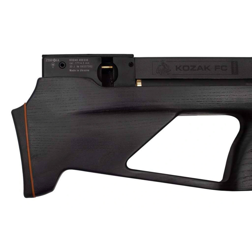 Пневматическая PCP винтовка ZBROIA Kozak FC-2 450-230 Черная (Зброя Козак ФС-2 450-230 черная)