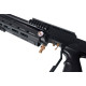 Пневматическая PCP винтовка ZBROIA Sapsan TAC 450-220 Черная (Зброя Сапсан ТАК 450-220 черная)