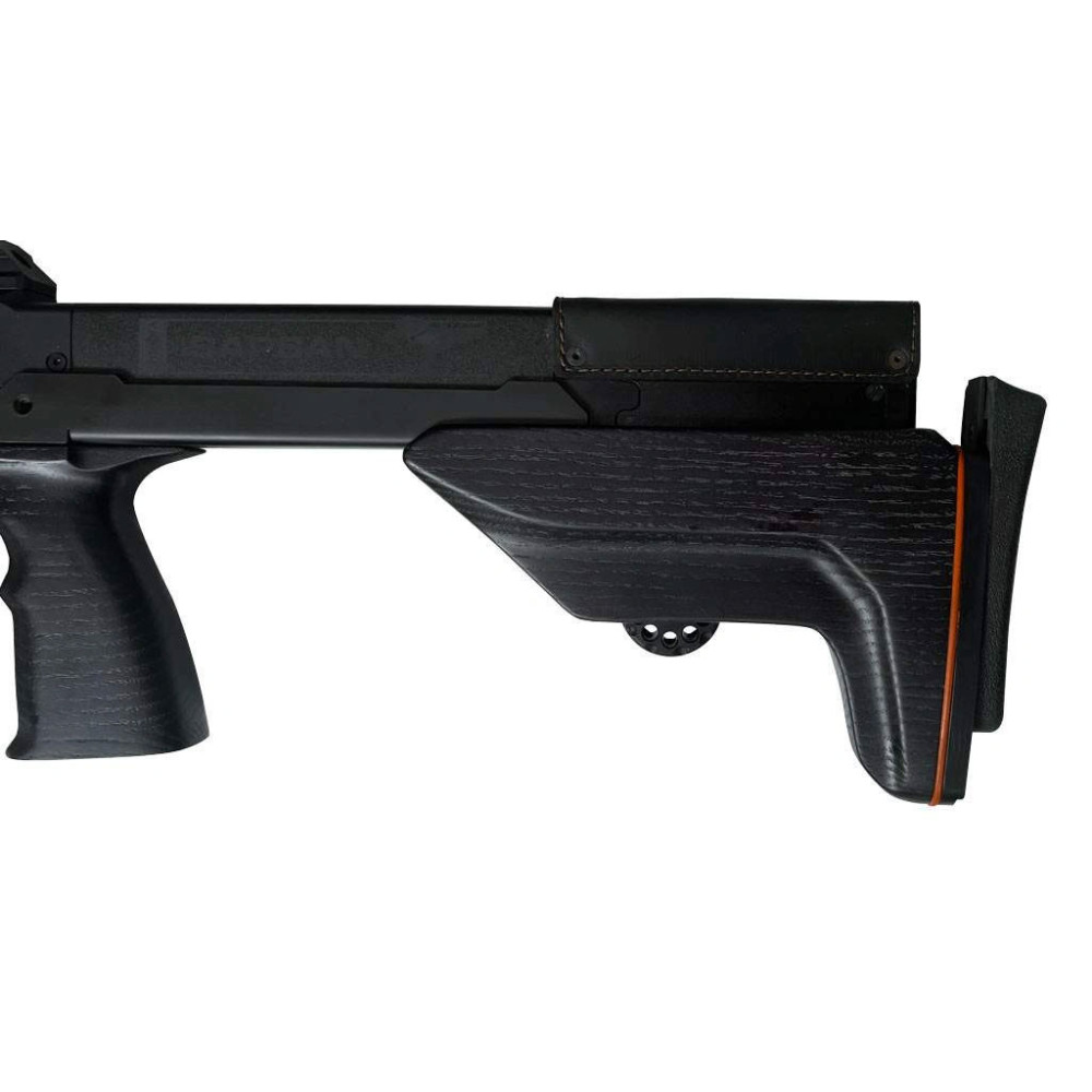 Пневматическая PCP винтовка ZBROIA Sapsan TAC 450-220 Черная (Зброя Сапсан ТАК 450-220 черная)