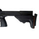 Пневматическая PCP винтовка ZBROIA Sapsan TAC 450-220 Черная (Зброя Сапсан ТАК 450-220 черная)