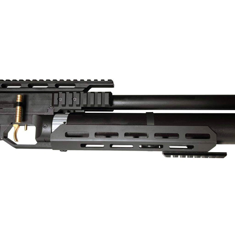 Пневматическая PCP винтовка ZBROIA Sapsan TAC 450-220 Черная (Зброя Сапсан ТАК 450-220 черная)