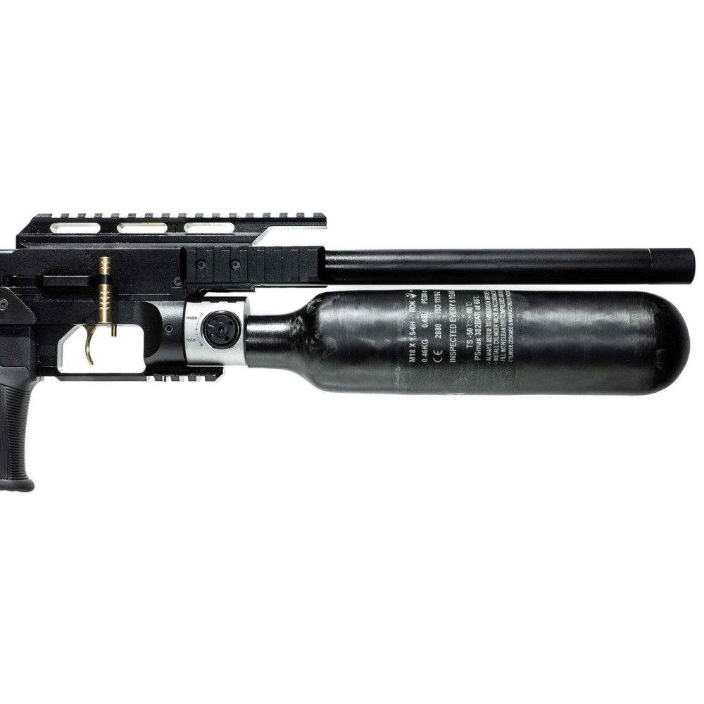 Пневматическая PCP винтовка ZBROIA Sapsan TAC-MC 450 / 480 black (Зброя Сапсан ТАК-МС черный)