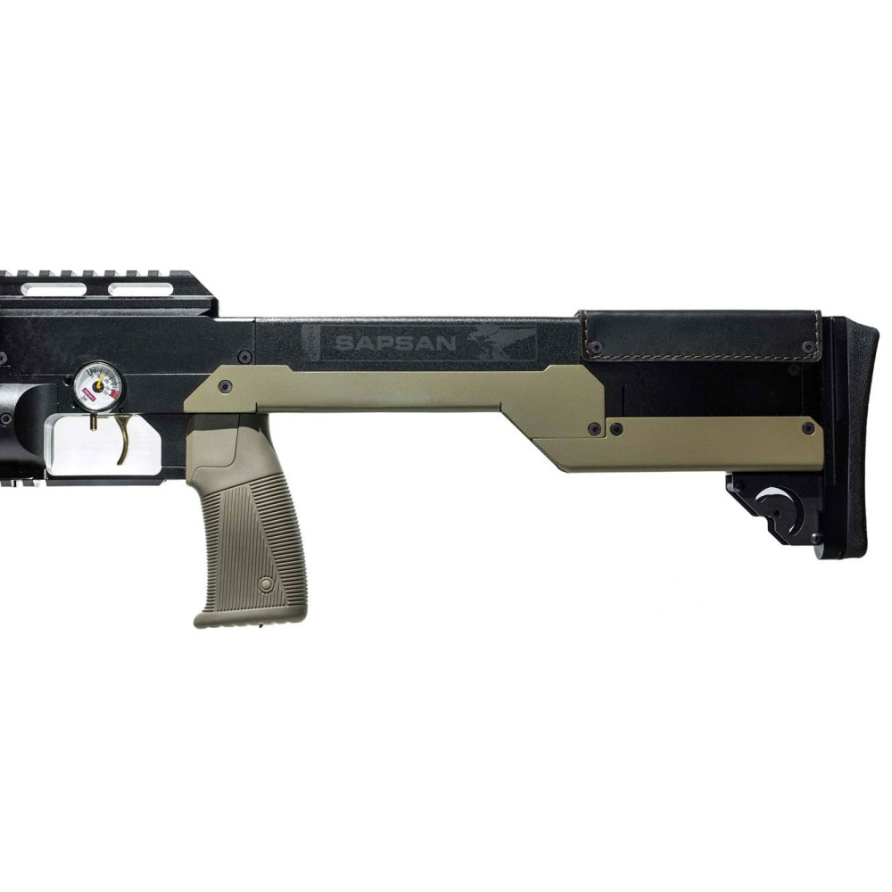 Пневматическая PCP винтовка ZBROIA Sapsan TAC-MC 450 / 480 coyote (Зброя Сапсан ТАК-МС койот)