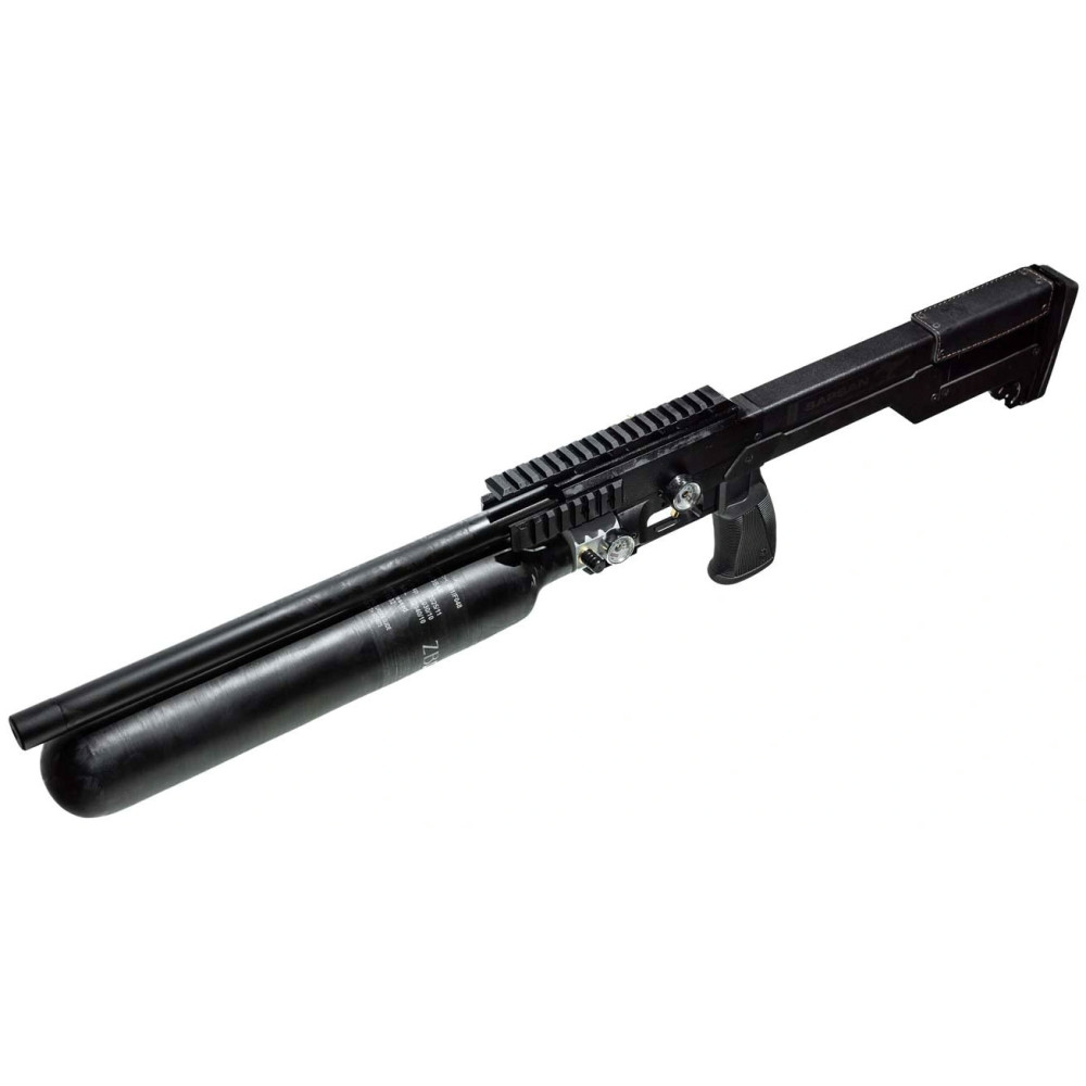 Пневматическая PCP винтовка ZBROIA Sapsan TAC-MC 550 / 700 black (Зброя Сапсан ТАК-МС черный)