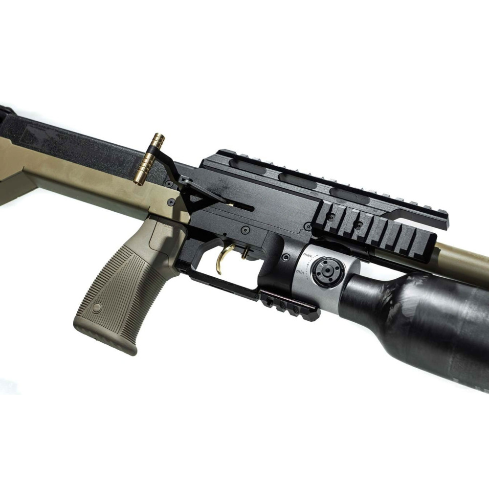 Пневматическая PCP винтовка ZBROIA Sapsan TAC-MC 550 / 700 coyote (Зброя Сапсан ТАК-МС койот)