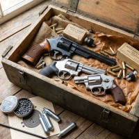Пневматические револьверы (CO2) — Dan Wesson, Colt, Smith & Wesson