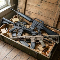Винтовки AR-15 / M4 — Пневматические и стартовые / сигнальные / СХП